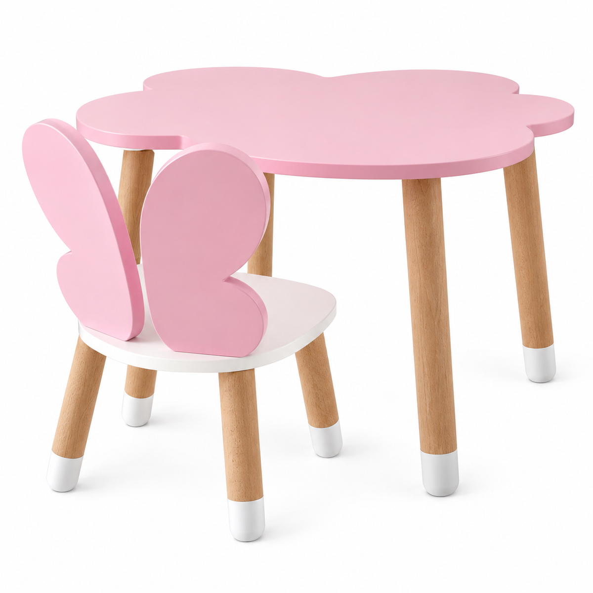 Kids Butterfly 1 Table & 1 Chair Set